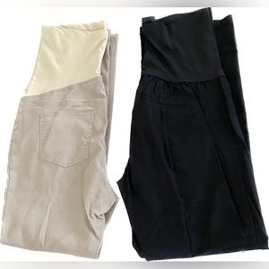 NWOT!! Maternity Full Panel Pants Bundle